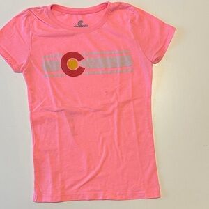 2/$10 Pink Colorado Kids T-Shirt